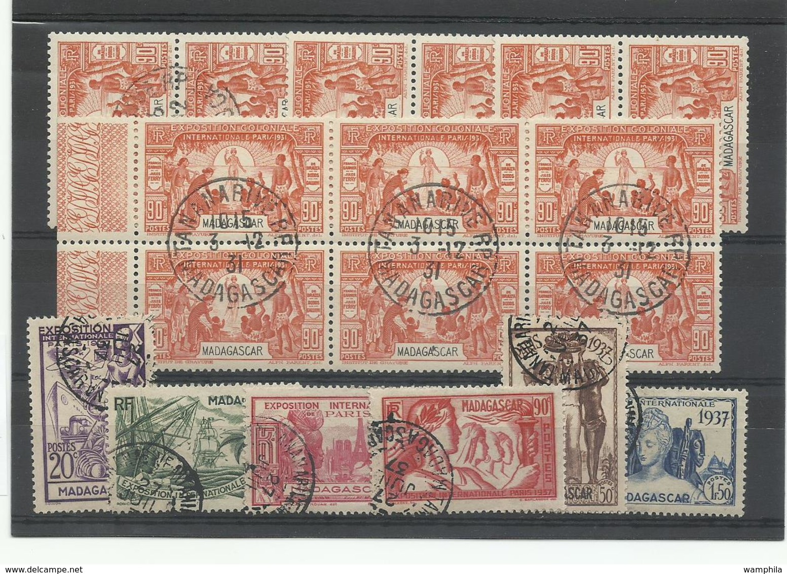 Madagascar Lot D'oblitérés, Voir Description, Cote YT 38€ 50 - Unused Stamps