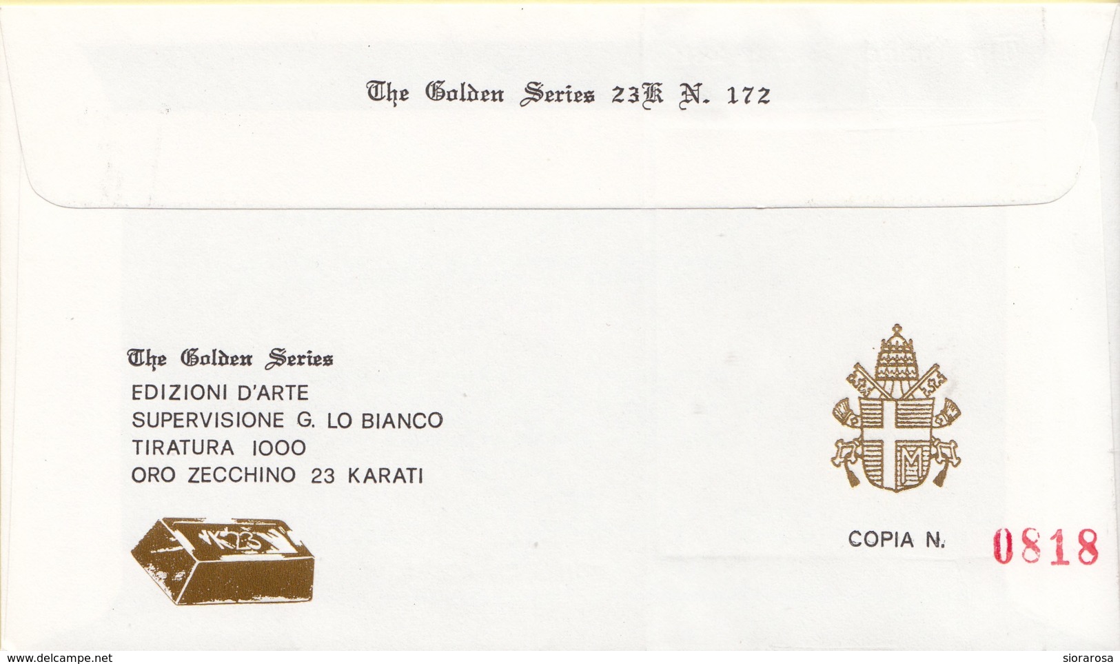 Vaticano 1986 Uf. 801 Accademia Scienze Prime Die Golden Series Con Certificato - Altri & Non Classificati