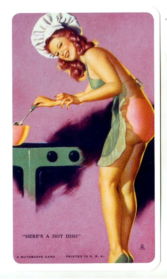 CARTE MUTOSCOPE PIN UP USA 1940 1954 Citation : AVA GARDNER - Pin-Ups