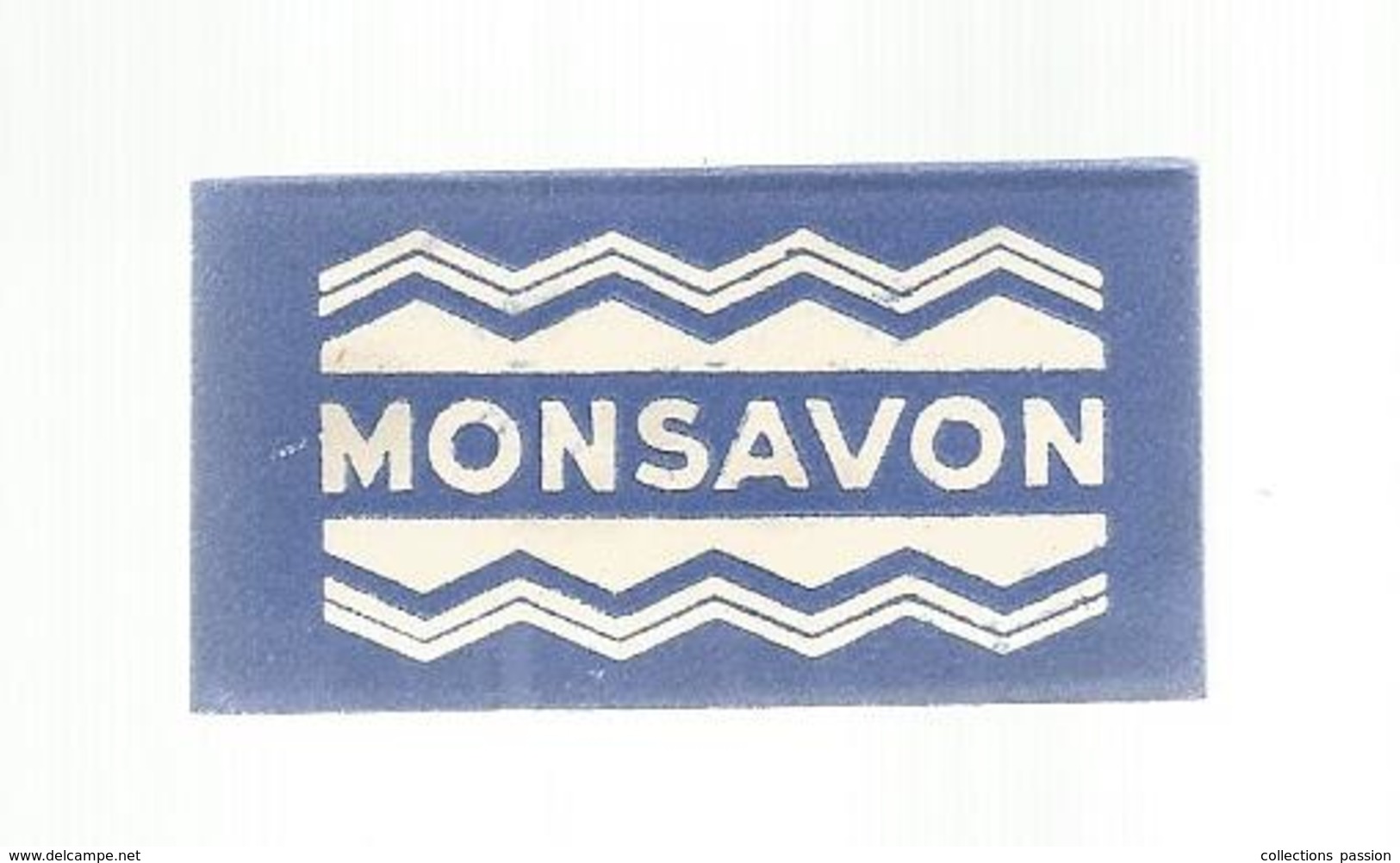 Lame De Rasoir ,  MONSAVON. ,  2 Scans - Scheermesjes