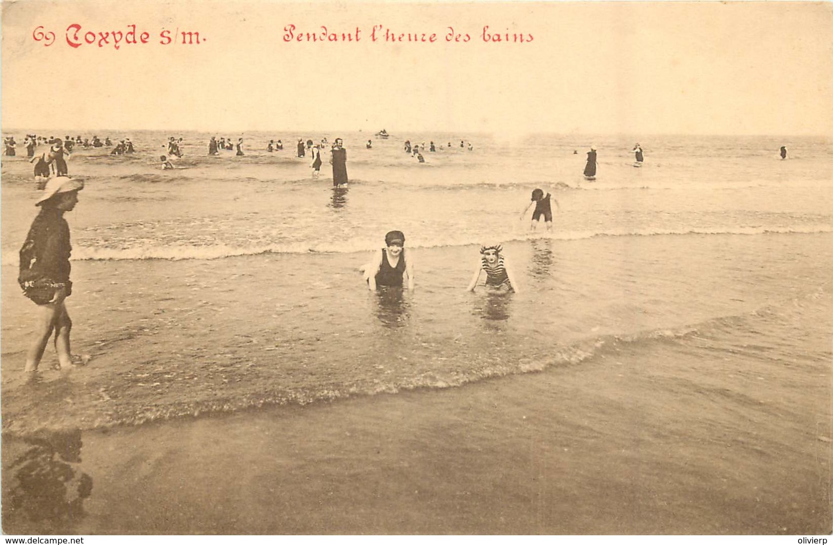 Coxyde - Edit. Marcovici N° 69 - Pendant L' Heure Des Bains - Koksijde