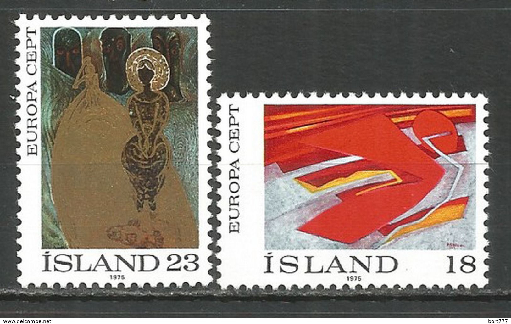 Iceland 1975 Mint Stamps MNH(**)  Set Europa Cept - Nuovi