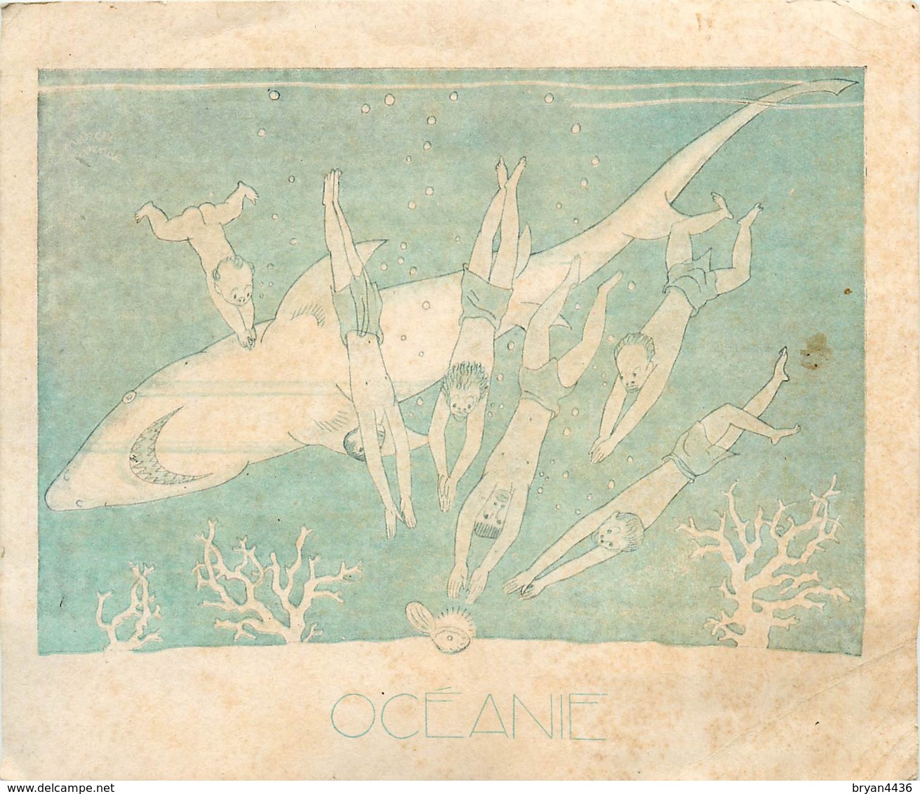 BUVARD - "GALERIES LAFAYETTE" - LES COLONIES FRANCAISES "L'OCEANIE" - (16 X 19 Cm)... - G