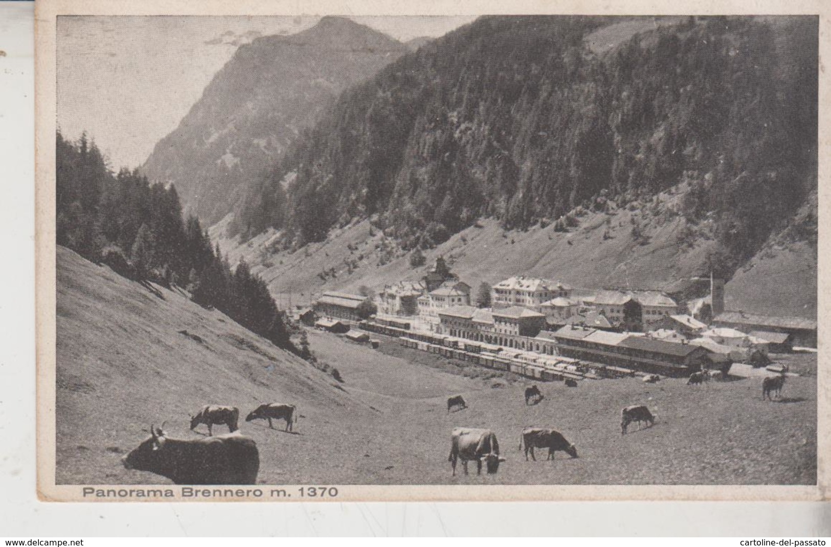 BRENNERO STAZIONE FERROVIARIA CON TRENO - Bolzano