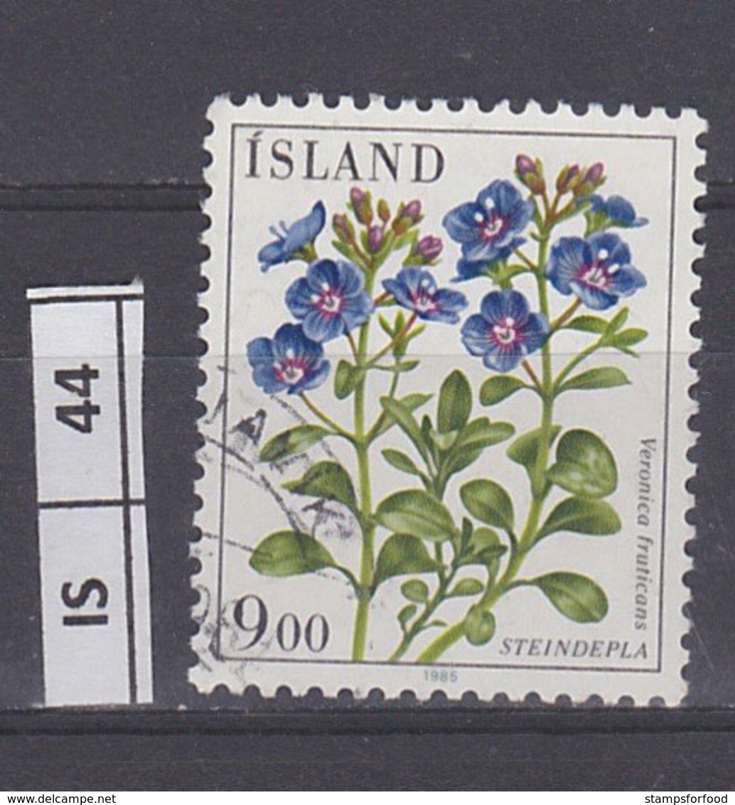 ISLANDA     1985	Fiori 9 Kr Usato - Usati