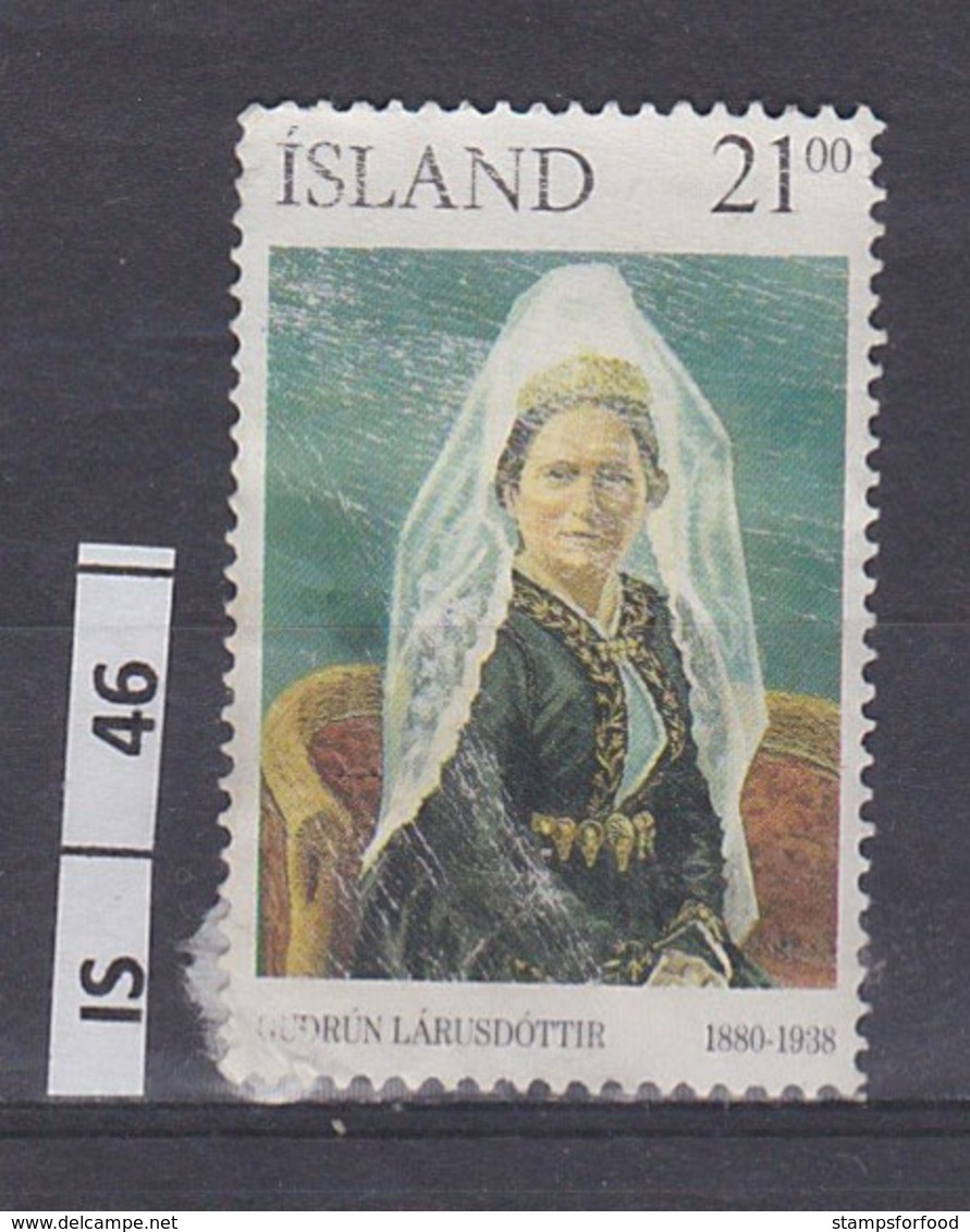 ISLANDA     1990	G.Laudottir  21 K Usato - Usati