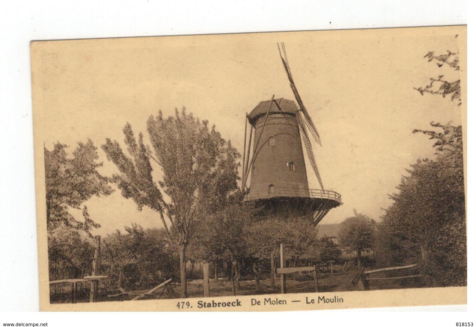 479 Stabroek  De Molen - Le Moulin - Stabrök