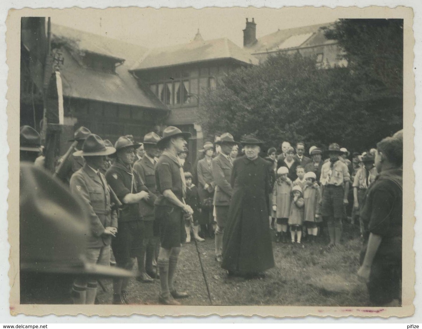 Scoutisme . Scouts Américains En France ? Tirée D'un Lot Sur Les Compagnons De France . - Personnes Anonymes