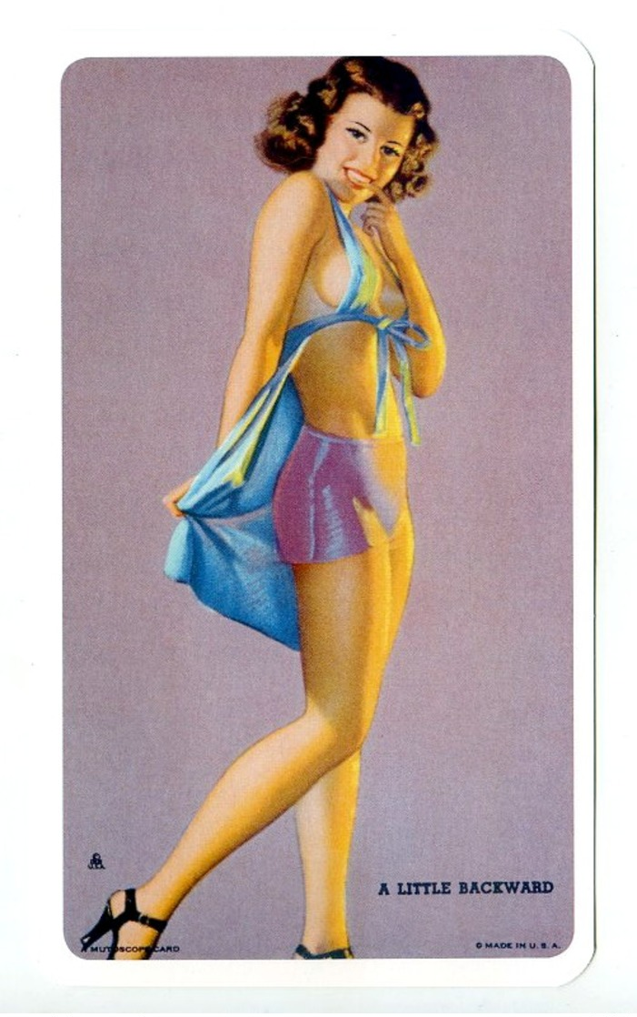 CARTE MUTOSCOPE PIN UP USA 1940 1954 Citation : MARILYN MONROE - Pin-Ups