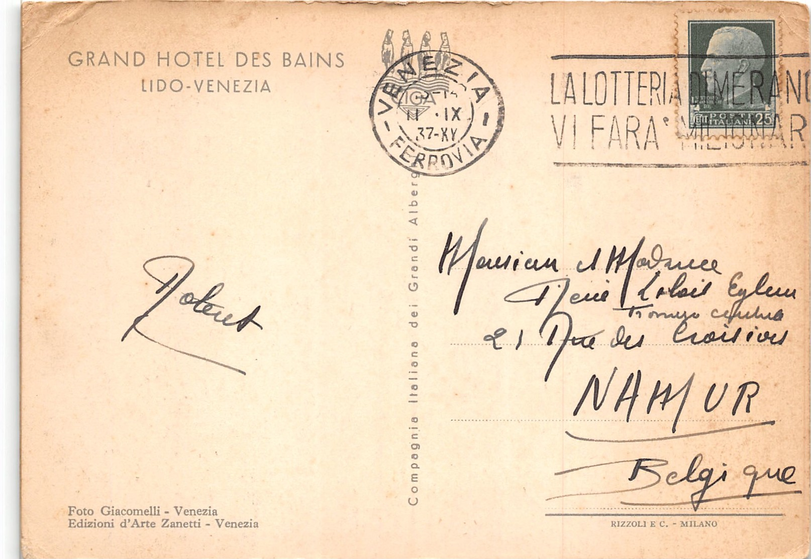 Lido Venezia - Grand Hotel Des Bains - Venezia