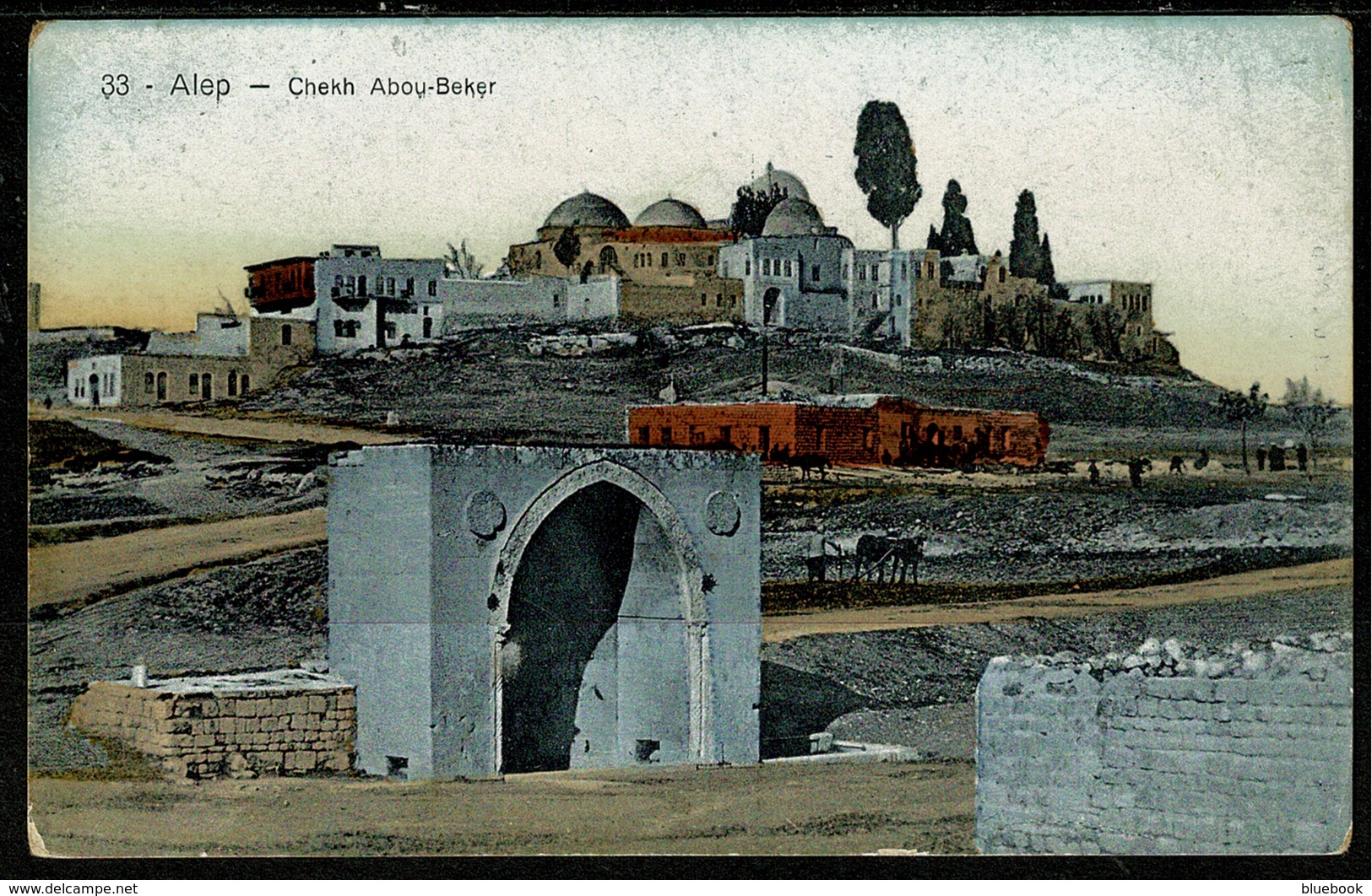 Ref 1322 - Early Postcard - Chekh Abou-Beker Alep - Aleppo Syria - Middle East - Syria