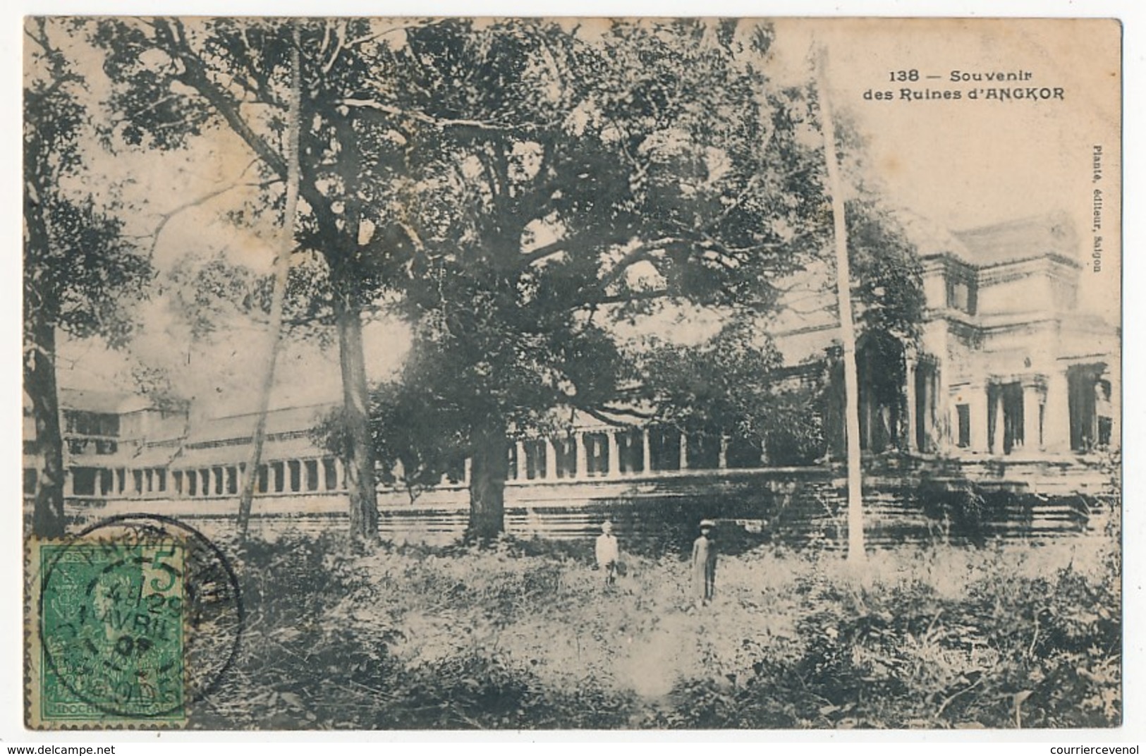 CPA - CAMBODGE - 138 - Souvenir Des Ruines D' ANGKOR - Kambodscha