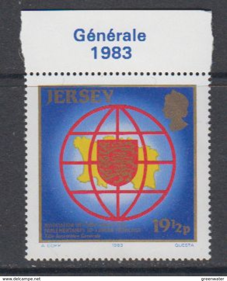 Jersey 1983 General Assembly 1v (margin "Générale 1983") ** Mnh (44227) - Jersey