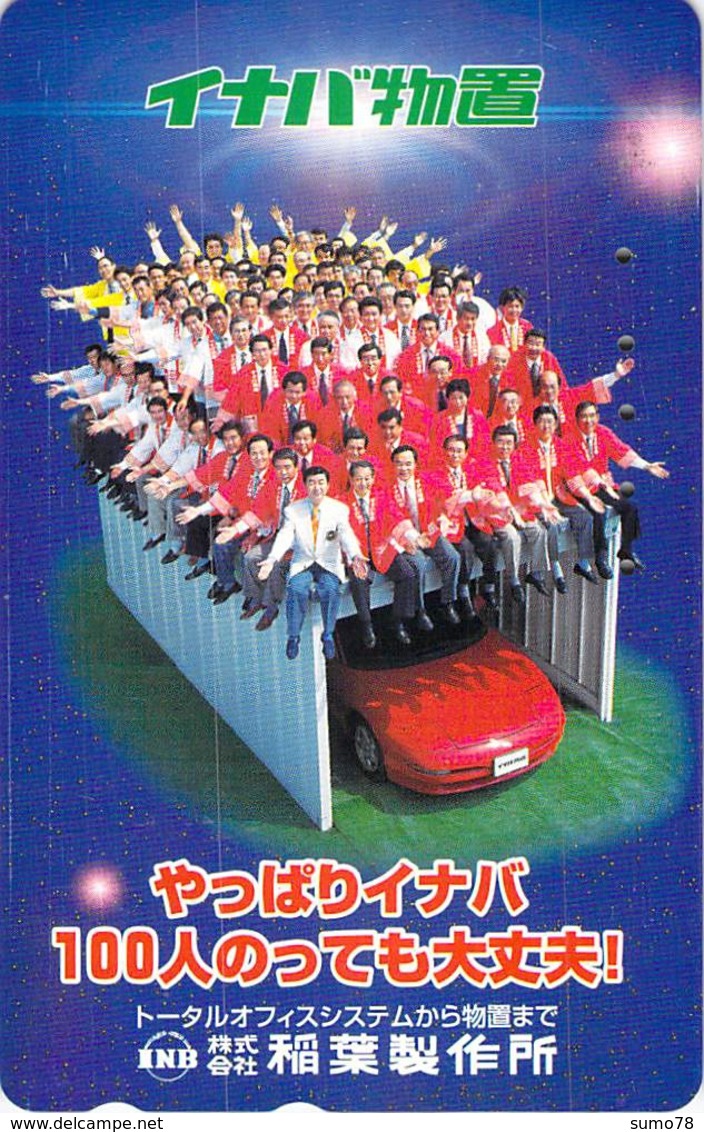 AUTO  - VOITURE - AUTOMOBILE - CAR -- TELECARTE JAPON - Voitures