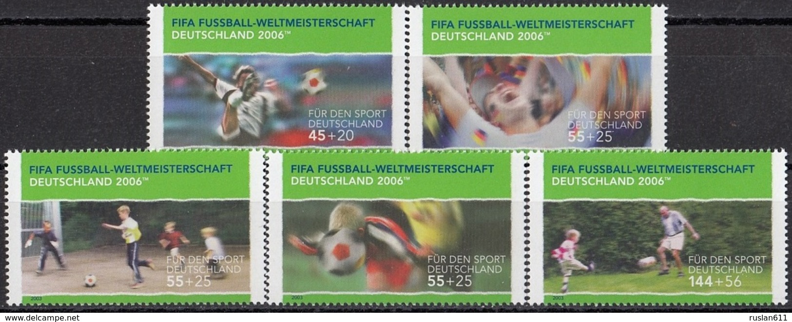 Soccer Football 2003 Germany #2324/8 2006 World Cup MNH ** - 2006 – Germany