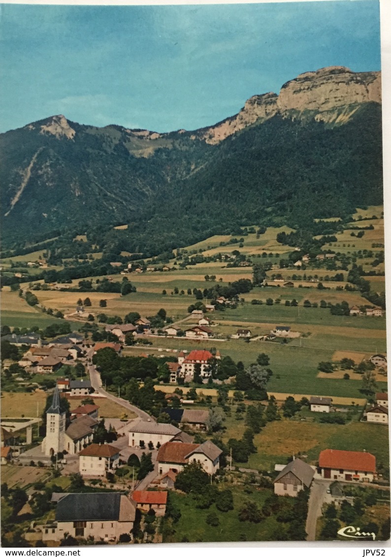 (827) Annecy - Villaz - Vue Générale Aérienne Et Le Parmelan - Annecy