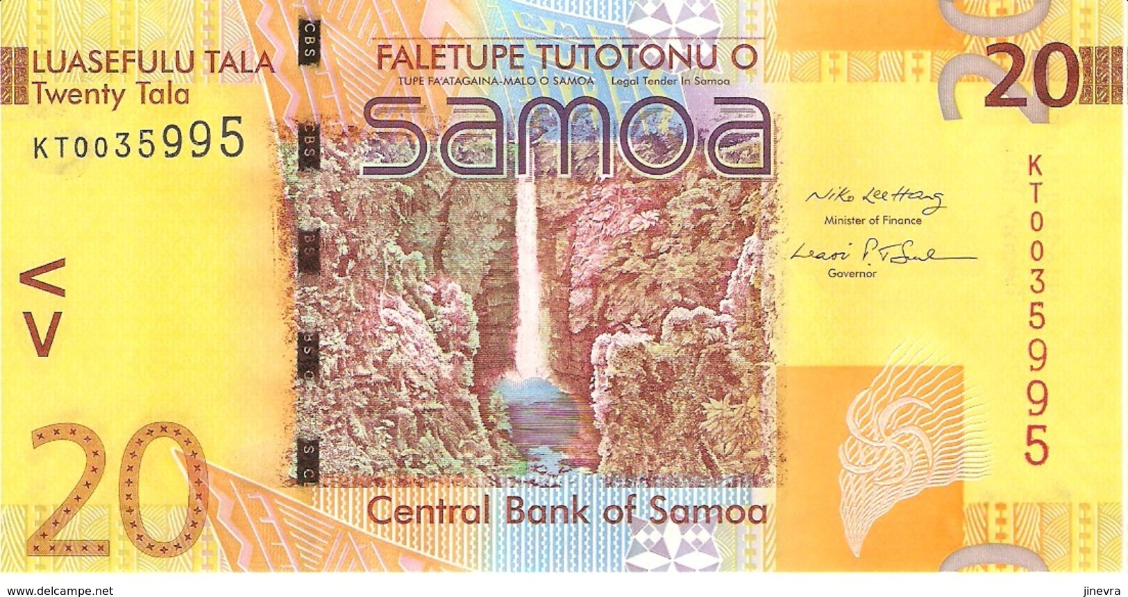SAMOA 20 TALA 2008 PICK 40 UNC - Samoa