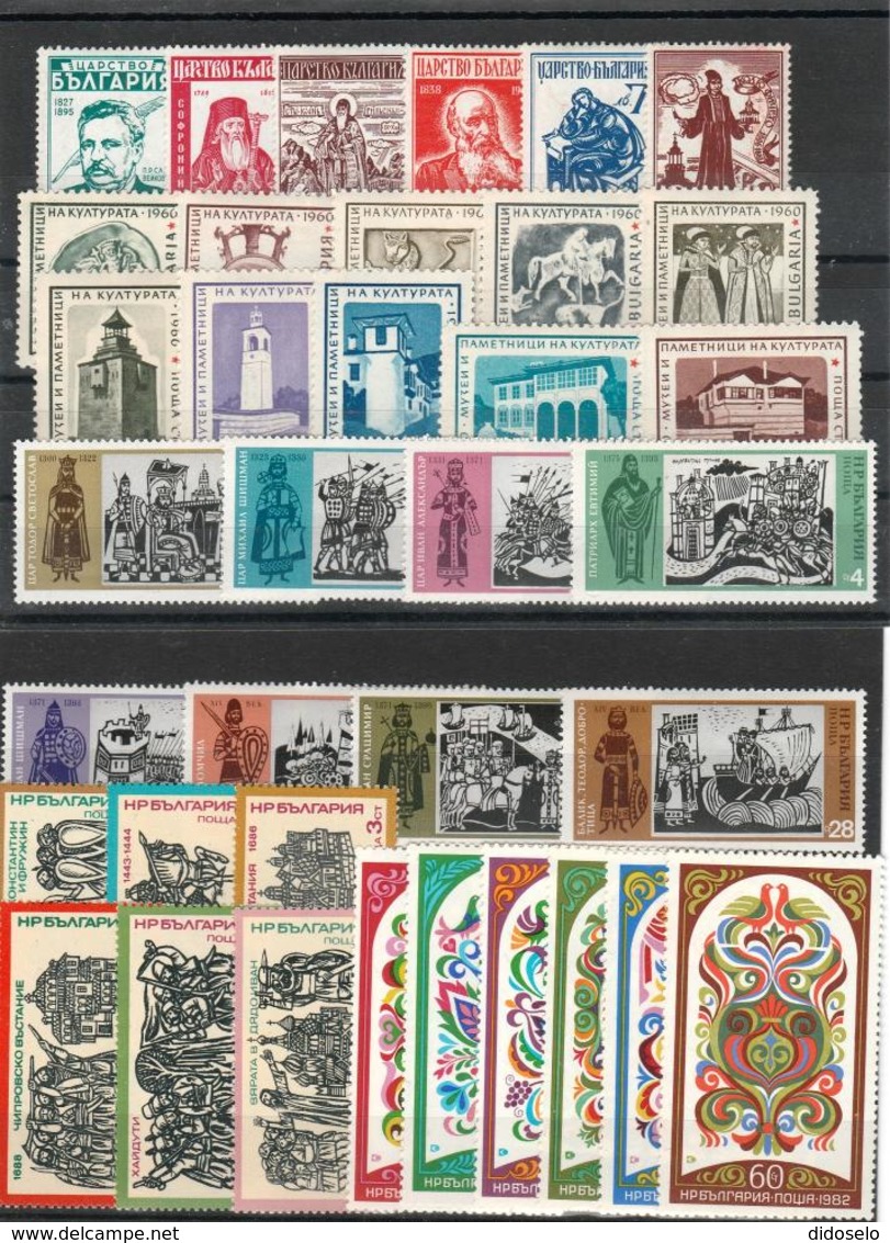 Bulgaria - Lot Of Complete Sets - MNH (**) - CV= 25,- € - Lots & Kiloware (mixtures) - Max. 999 Stamps