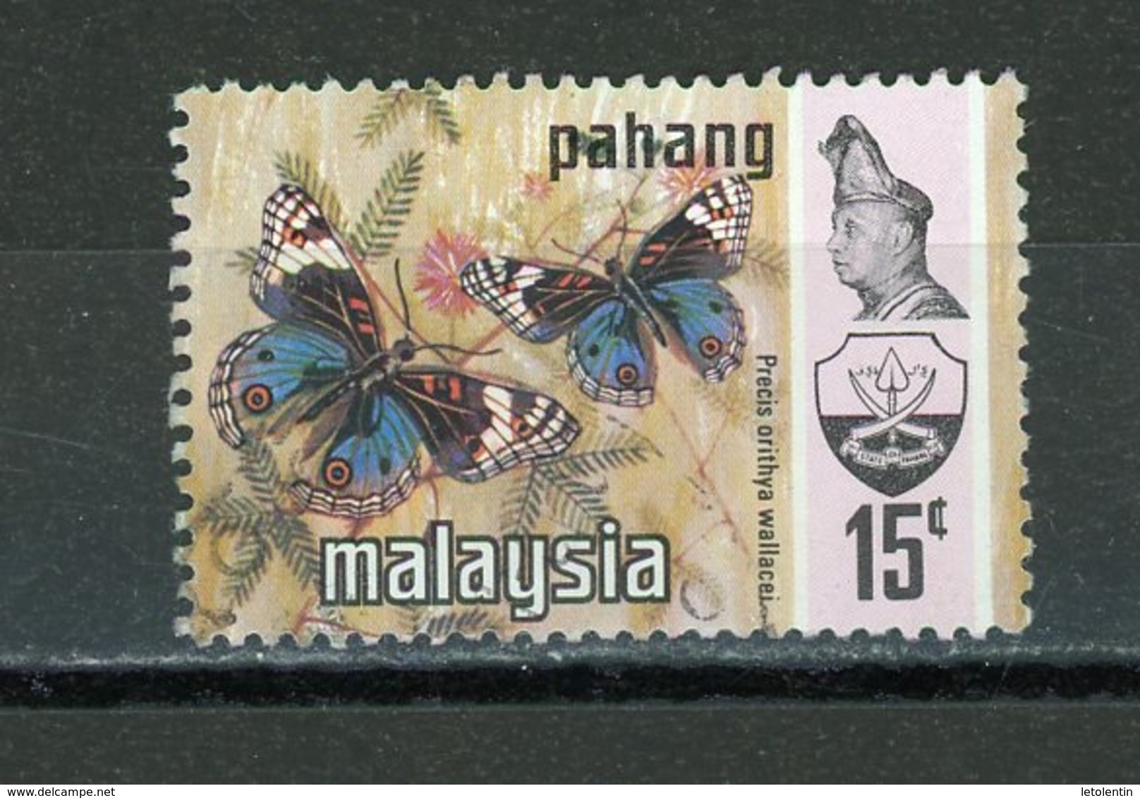 MALAYSIA - PAHANG (GB) : PAPILLONS N° Yvert 85 Obli. - Pahang