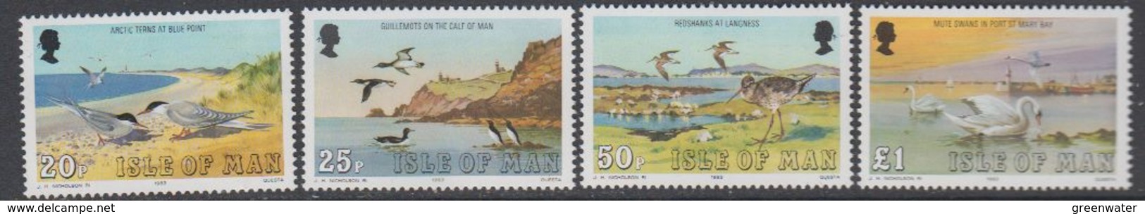 Isle Of Man 1983 Definitives / High Values 4v ** Mnh (44227H) - Man (Eiland)