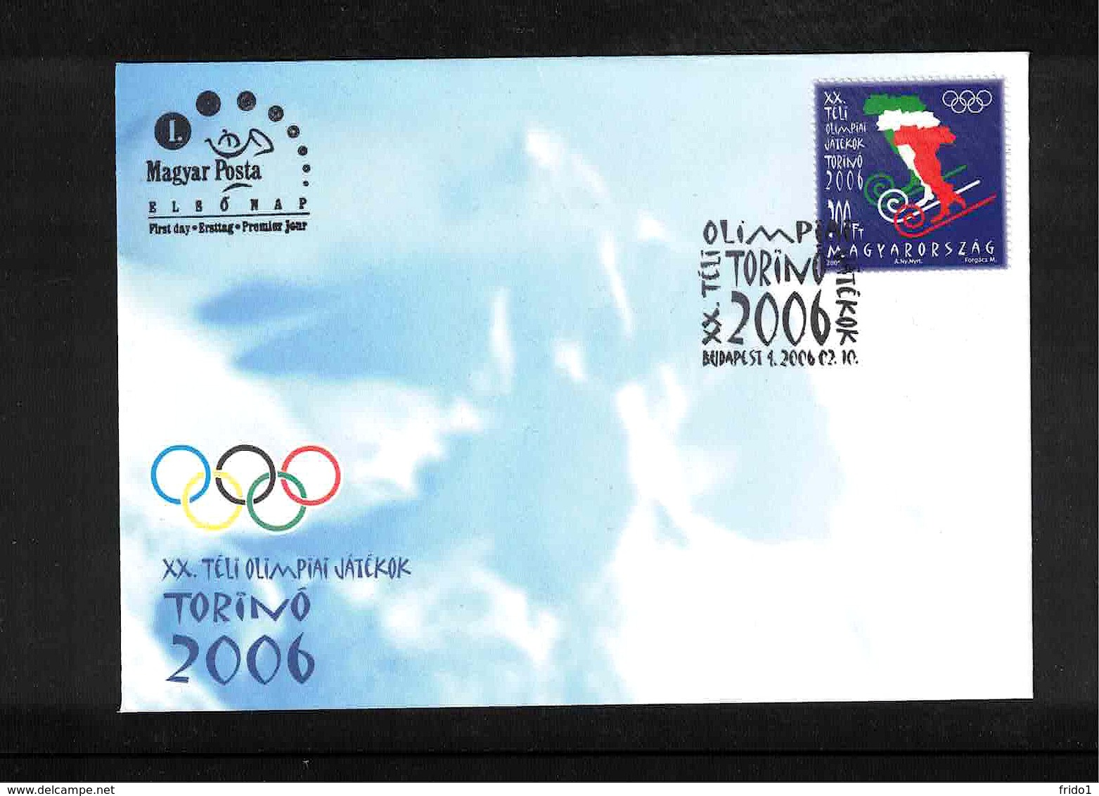 Hungary 2006 Olympic Games Torino FDC - Winter 2006: Torino