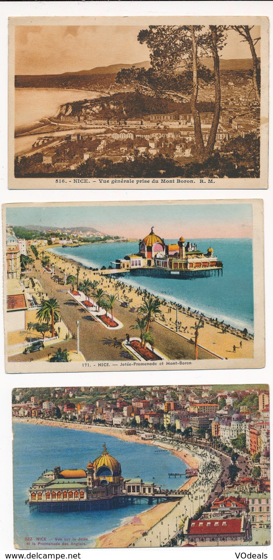 CPA - France - (06) Alpes Maritimes  - Nice - lot de 20 cartes