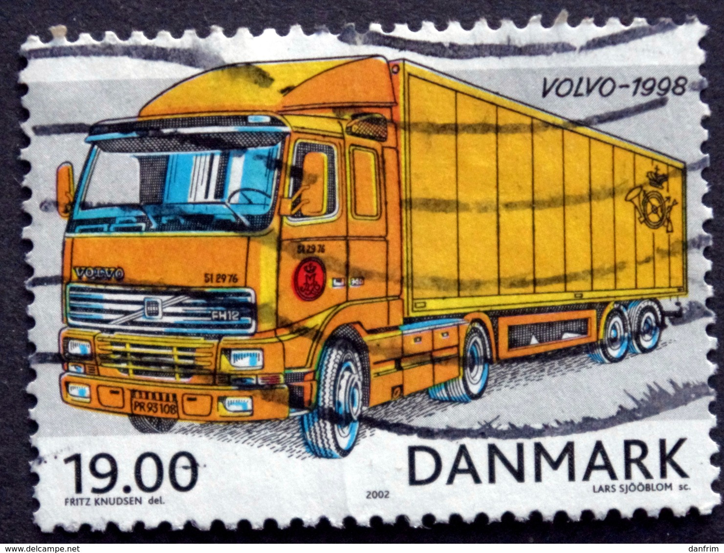 Denmark 2002   Minr.1315 VOLVO 1998  (O)   ( Lot  L 2880 ) - Gebraucht