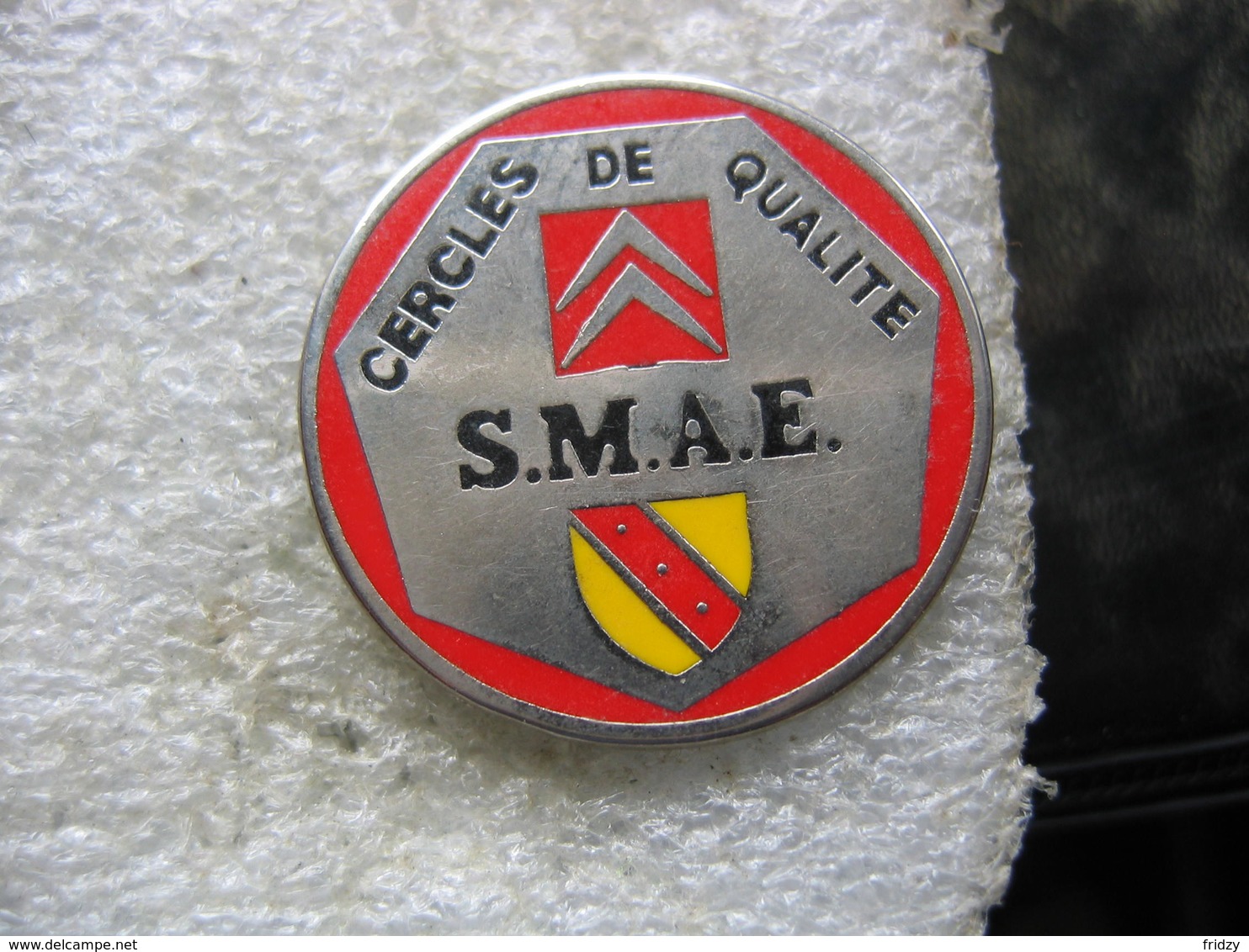 Pin's Des Cercles De Qualité CITROEN - SMAE (Société Mécanique Automobile De L'Est) En Lorraine - Autres & Non Classés