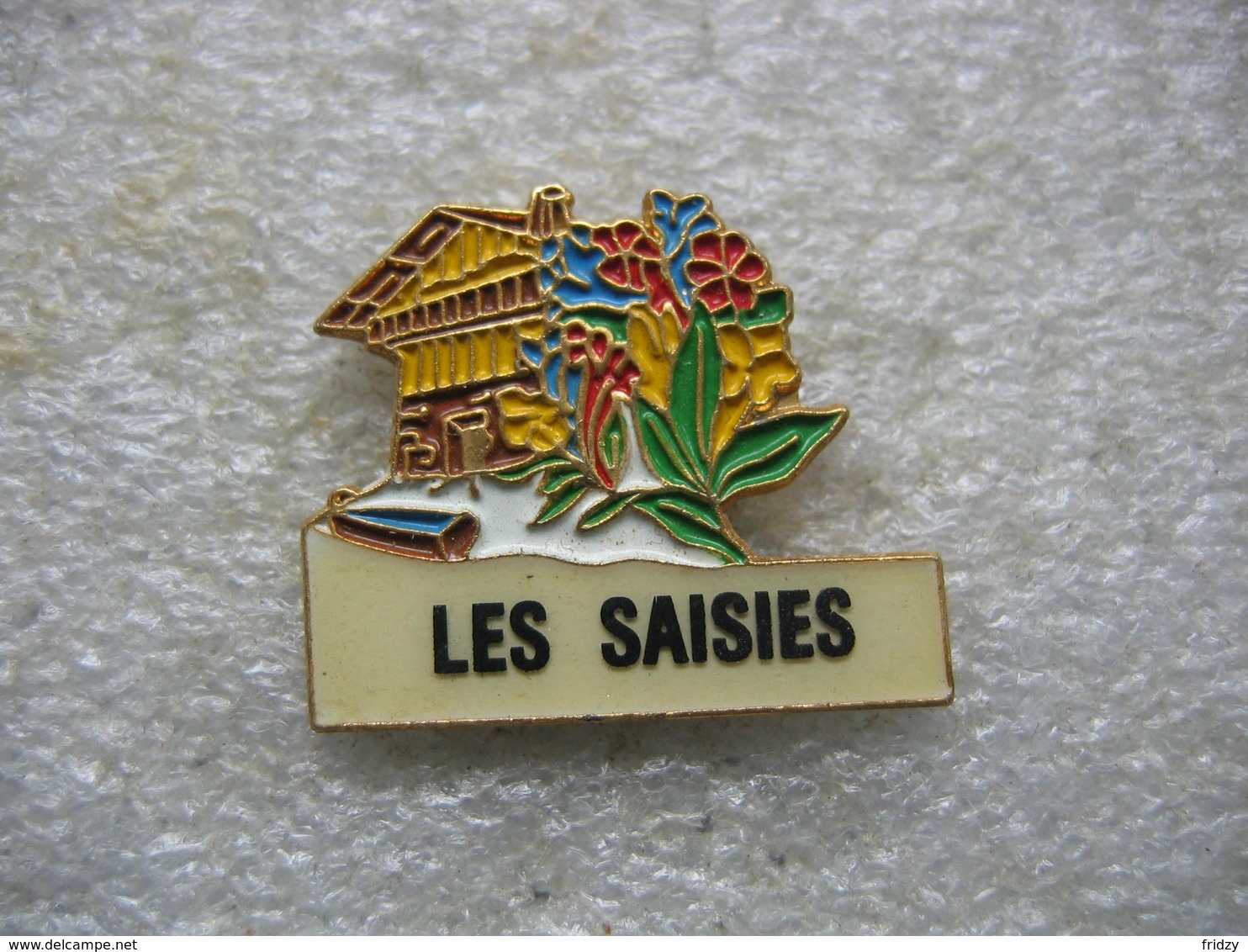 Pin's Du Domaine "Les Saisies", Village Familial Des Montagnes De Savoie - Sports D'hiver