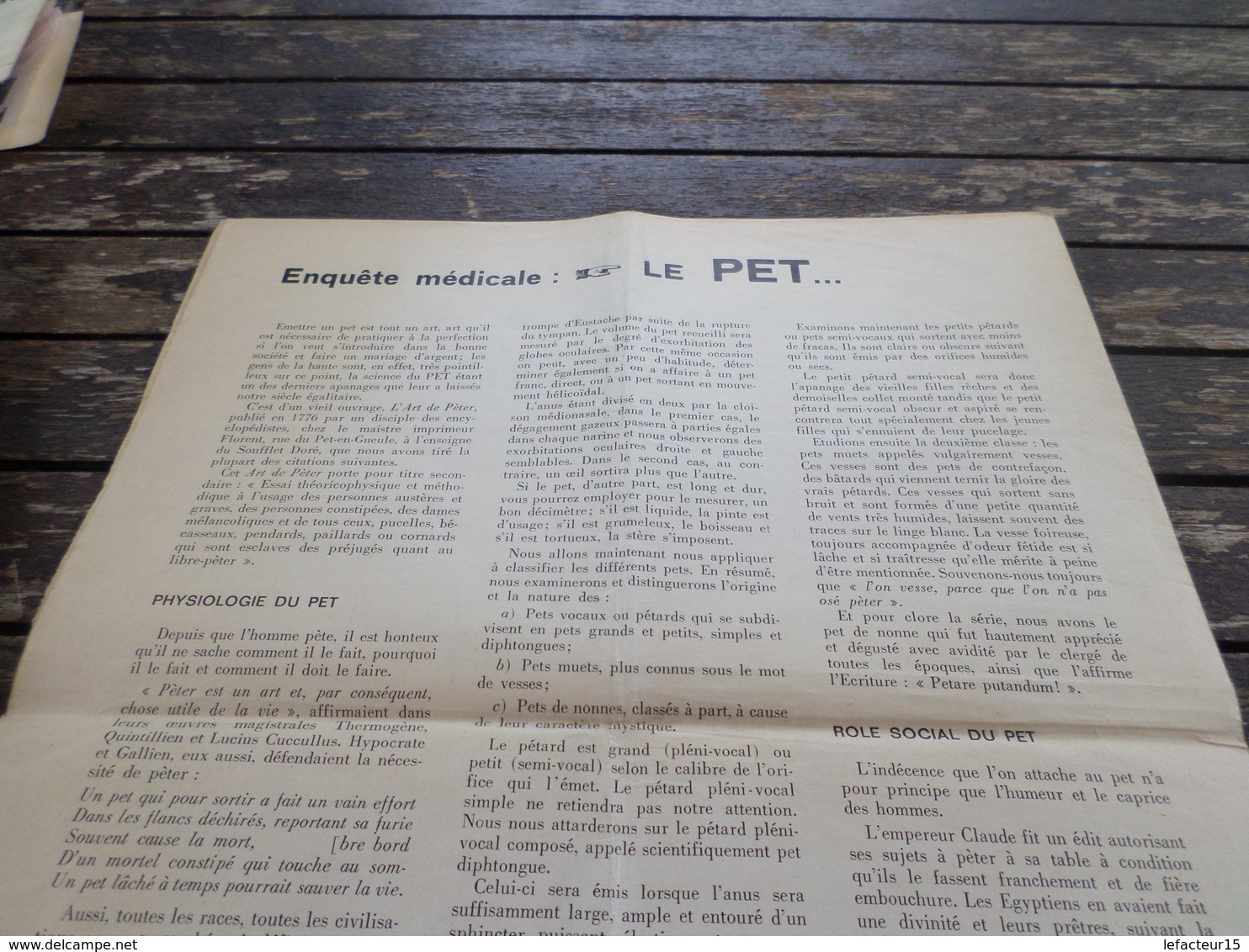 Le Canard Déchainé Special St V 1971  ULB - Humour