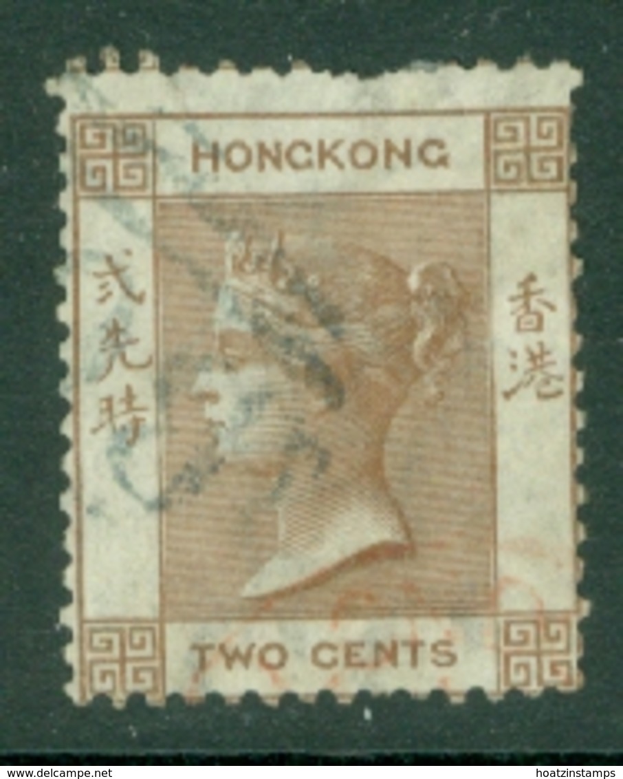 Hong Kong: 1863/71   QV    SG8a     2c   Brown     Used - Used Stamps