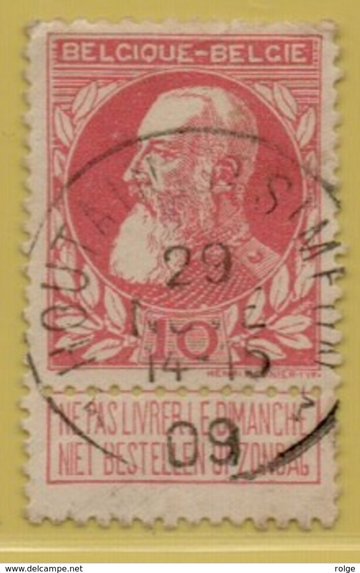 +MW-4129     *  HOUTAIN-ST-SIMEON  *   OCB 74  Sterstempel     COBA   +8 - 1905 Thick Beard