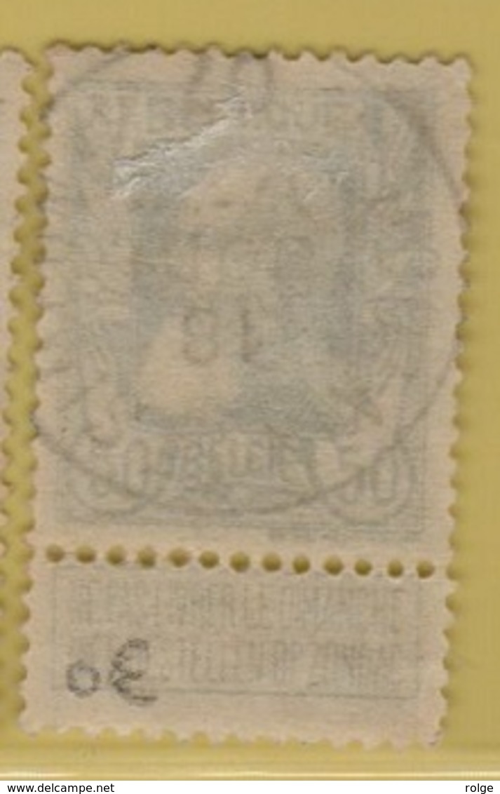 +MW-4133      *  HOUTAIN-ST-SIMEON  *   OCB 78  Sterstempel     COBA   +8 - 1905 Grosse Barbe