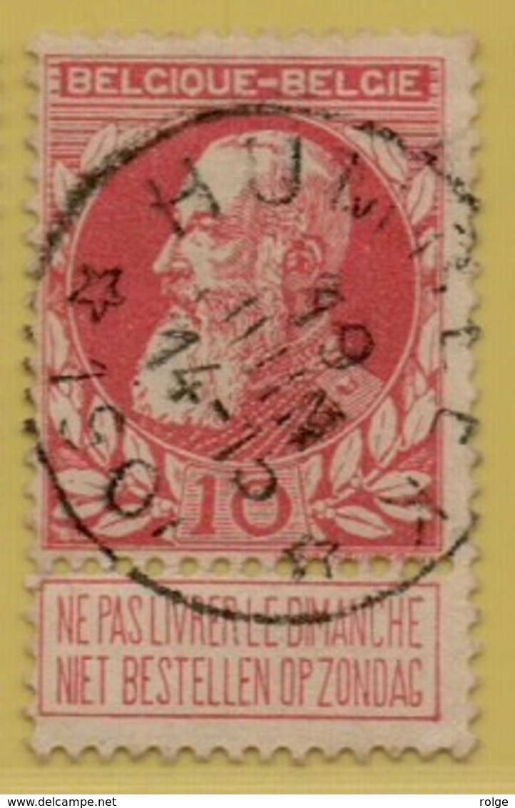 +MW-4138      *  HUMBEEK   *   OCB 74  Sterstempel     COBA   +10 - 1905 Grosse Barbe