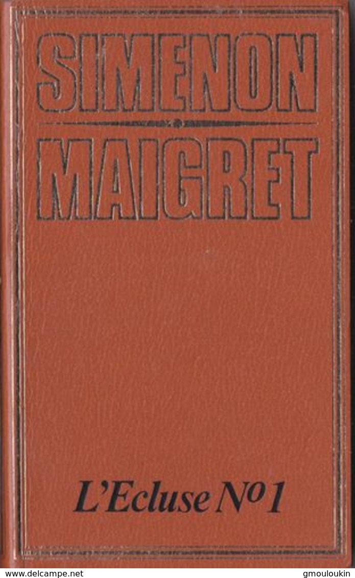Simenon - Maigret - L'écluse N° 1 - Simenon
