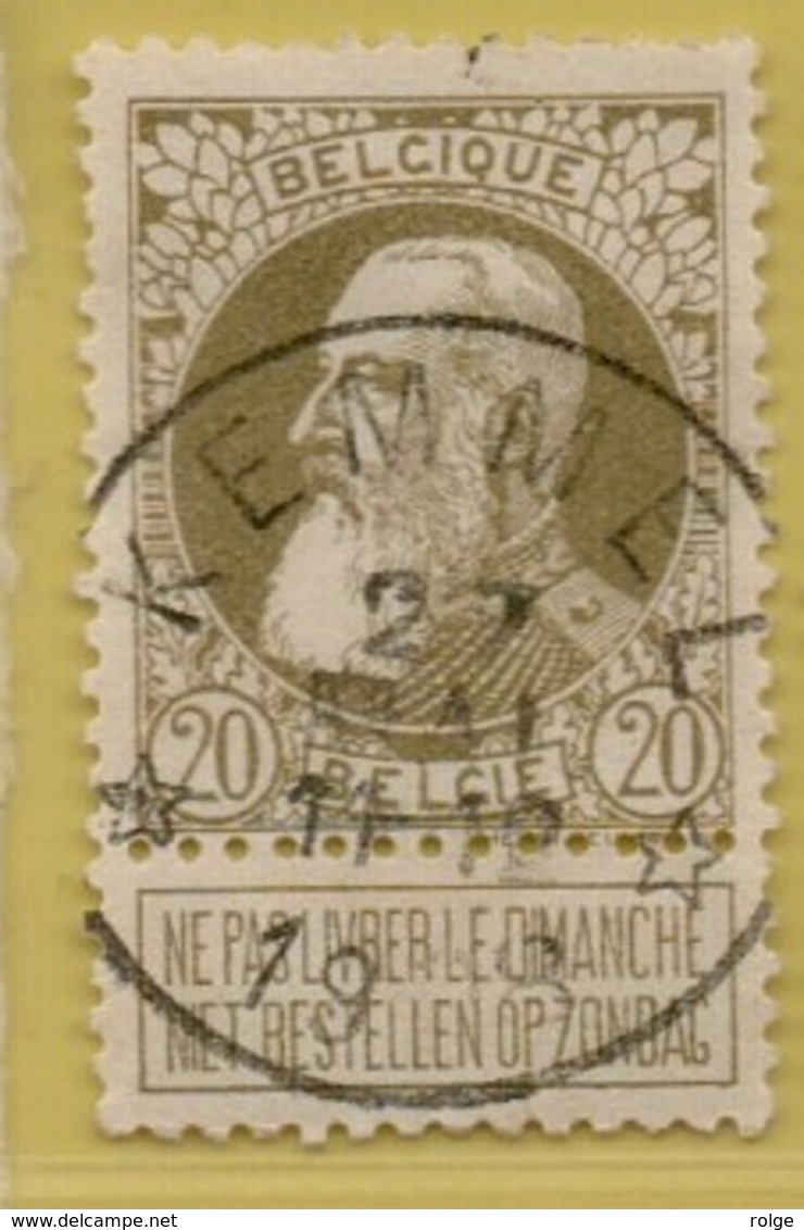 +MW-4143      *  KEMMEL  *   OCB 75  Sterstempel     COBA   +10 - 1905 Grosse Barbe