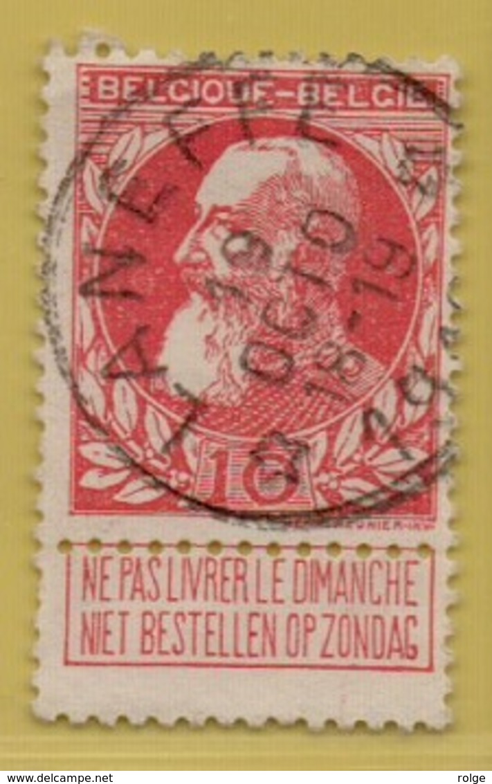 +MW-4150      *  LANEFFE   *   OCB 74  Sterstempel     COBA   +12 - 1905 Grosse Barbe