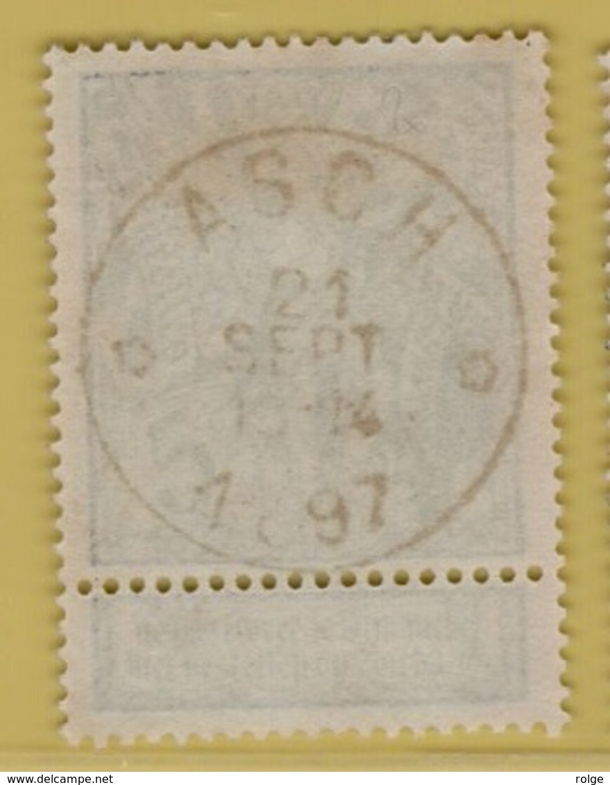 +MW-4214      *  ASCH    *   OCB 71  Sterstempel     COBA   + 8       ZELDZAAM OP DEZE UITGIFTE - 1894-1896 Expositions