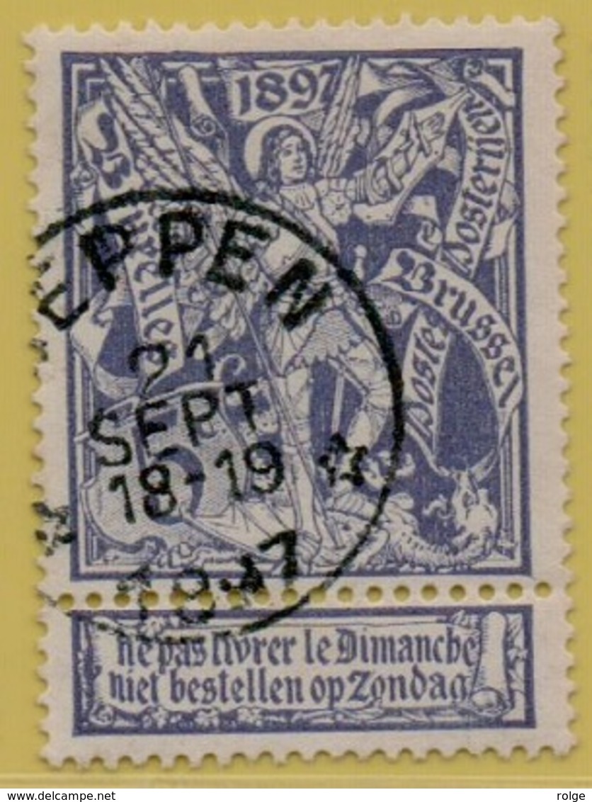 +MW-4215      *  HEPPEN   *   OCB 71  Sterstempel     COBA   + 15       ZELDZAAM OP DEZE UITGIFTE - 1894-1896 Expositions