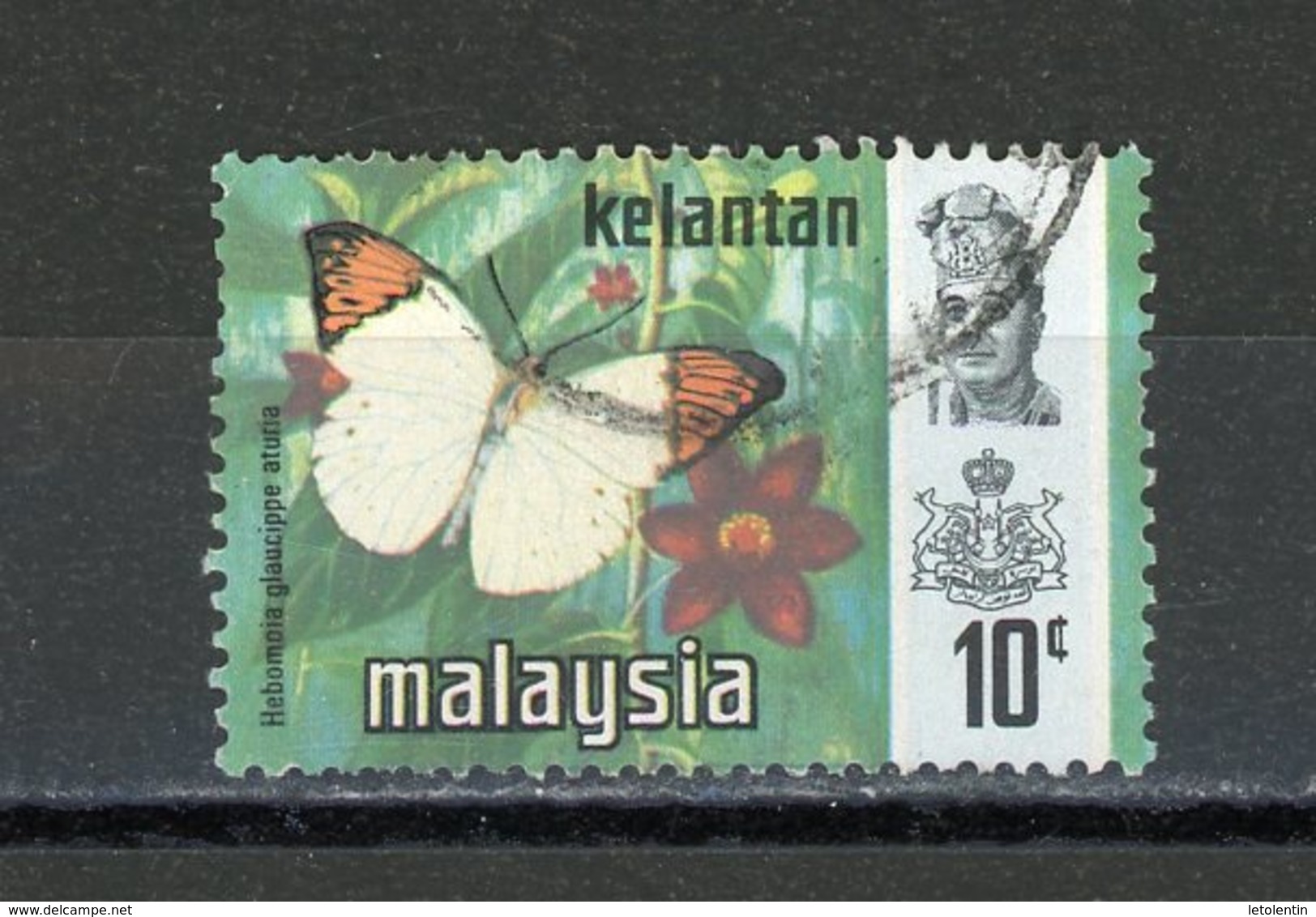 MALAYSIA - KELANTAN (GB) : PAPILLON N° Yvert 108a Obli. - Kelantan