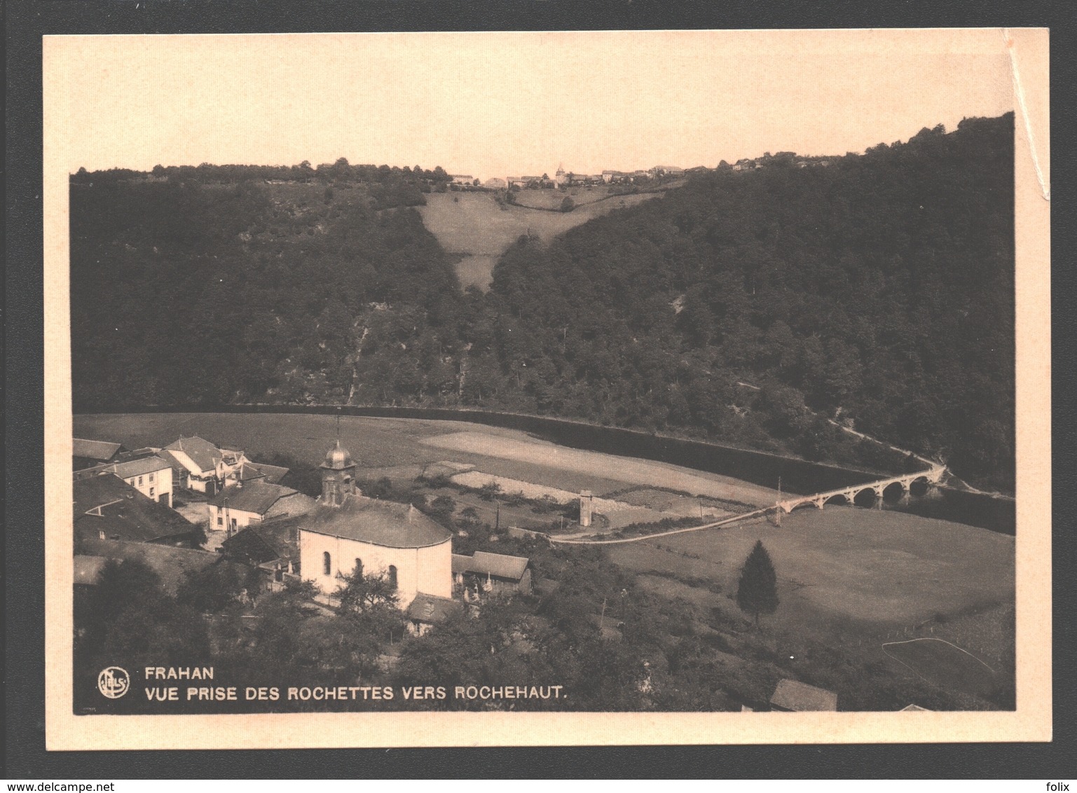 Frahan - Vue Prise Des Rochettes Vers Rochehaut - Bouillon