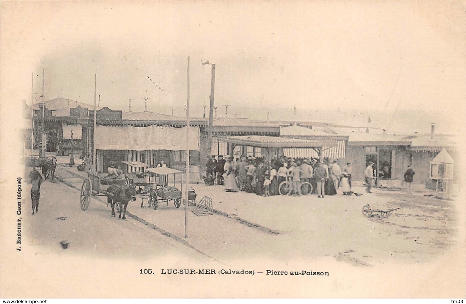 Luc Sur Mer Bréchet 105 Pierre Au Poisson - Luc Sur Mer