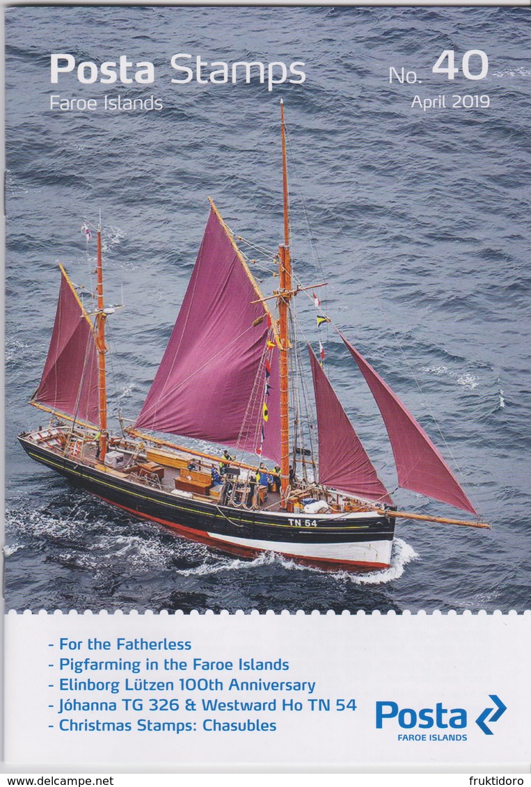 Faroe Islands Brochures Issues 2019 For The Fatherless - Pig Farming - Elinborg Lützen - Christmas - Faeroër