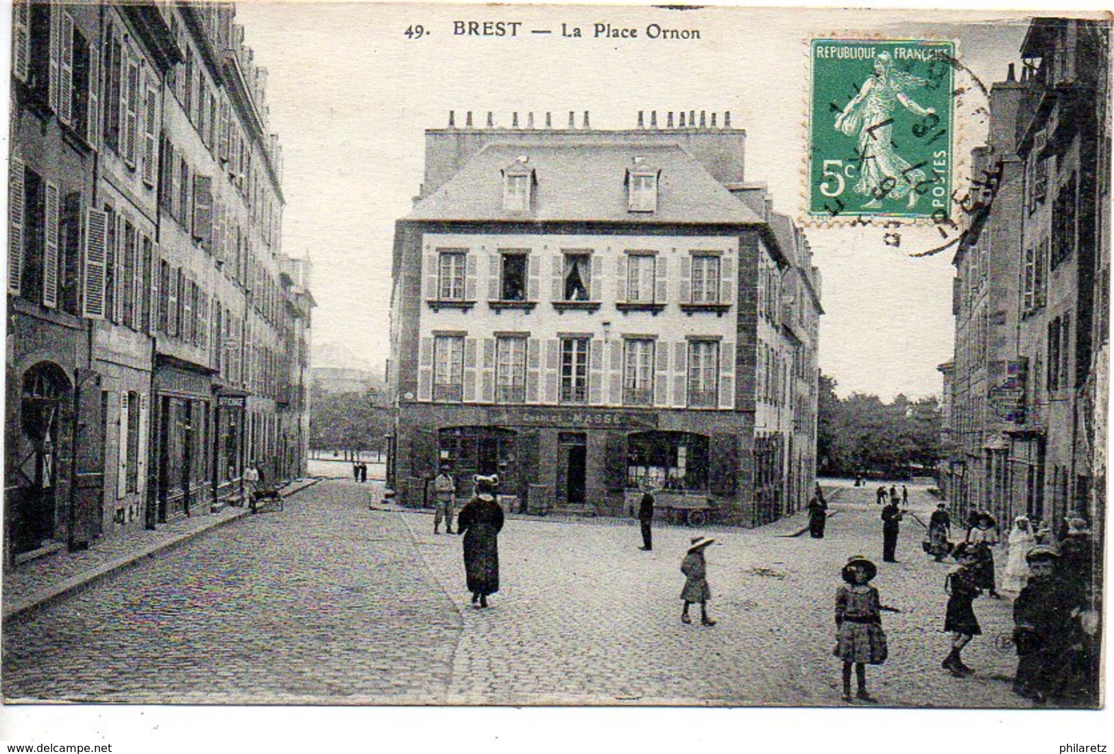 Brest : La Place Ornon - Brest