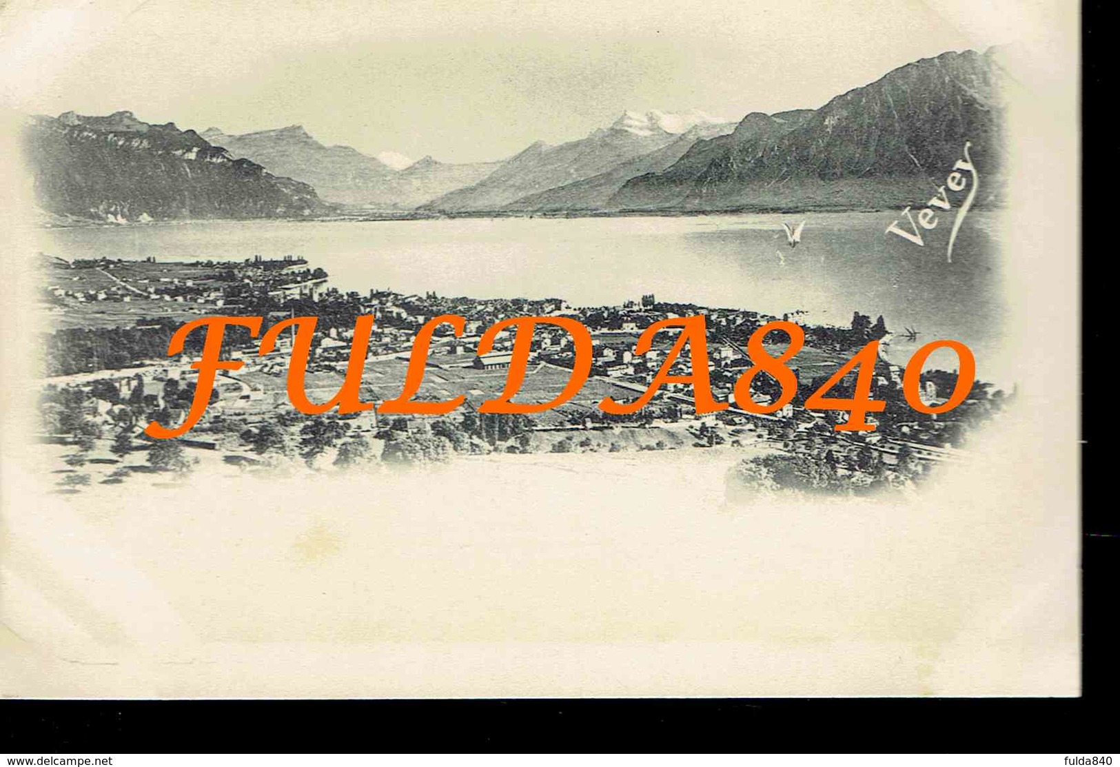 CPA.  * SUISSE.  * VEVEY *    * VERS 1898* *. - Autres & Non Classés