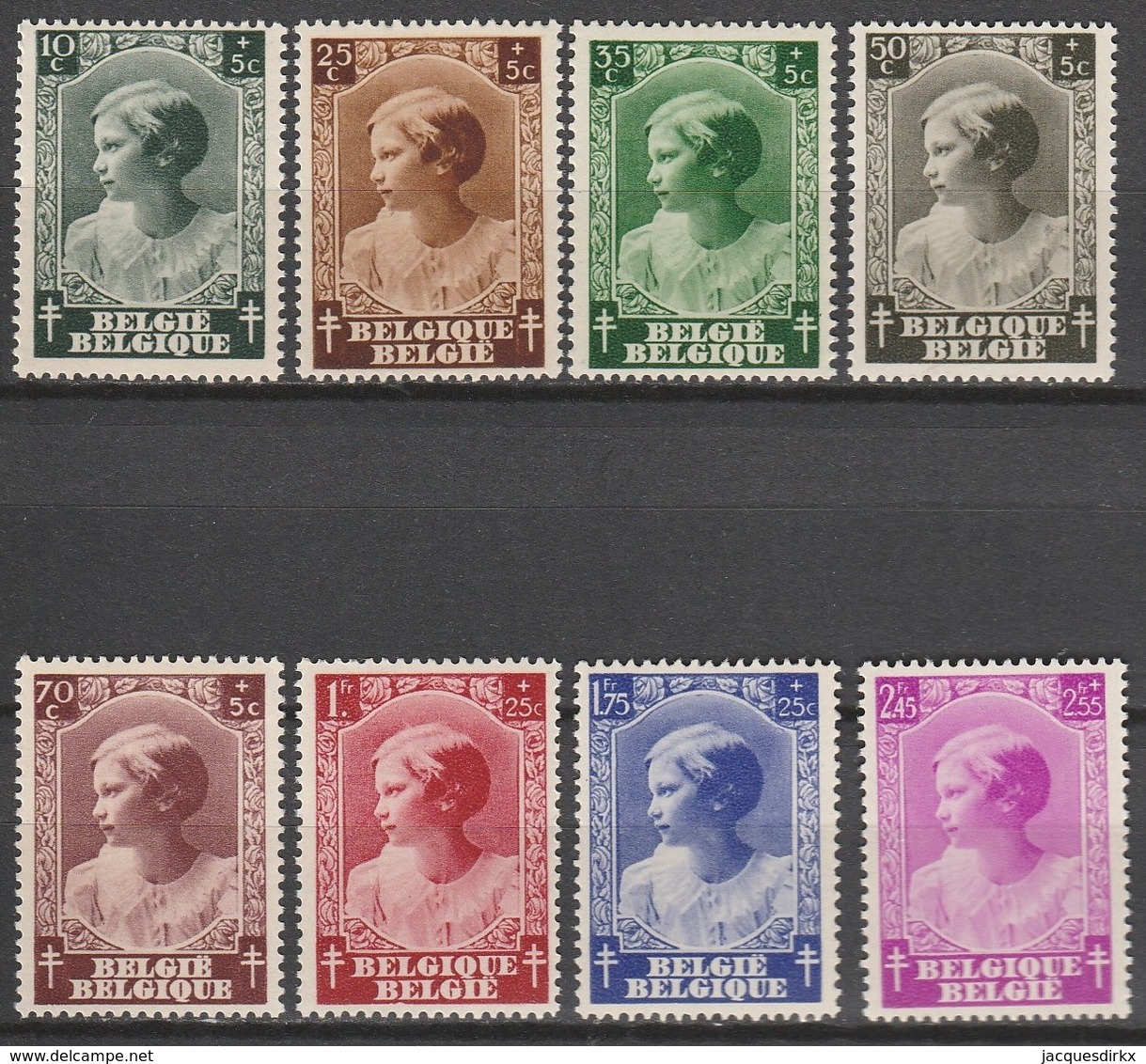 Belgie    .    OBP      .     458/465     .      **       .   Postfris    .  / .  Neuf Sans  Charniere - Unused Stamps