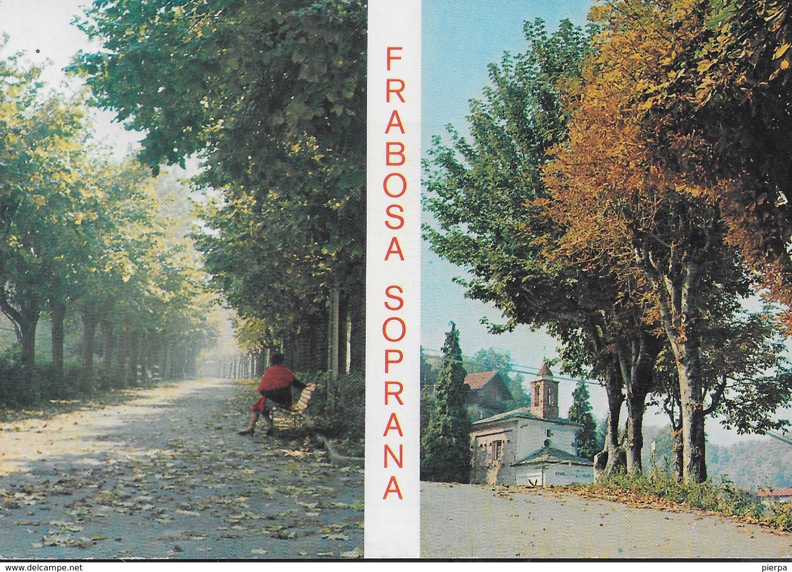 PIEMONTE - FRABOSA SOPRANA  - IL VIALE - VIAGGIATA 1973 - Altri & Non Classificati