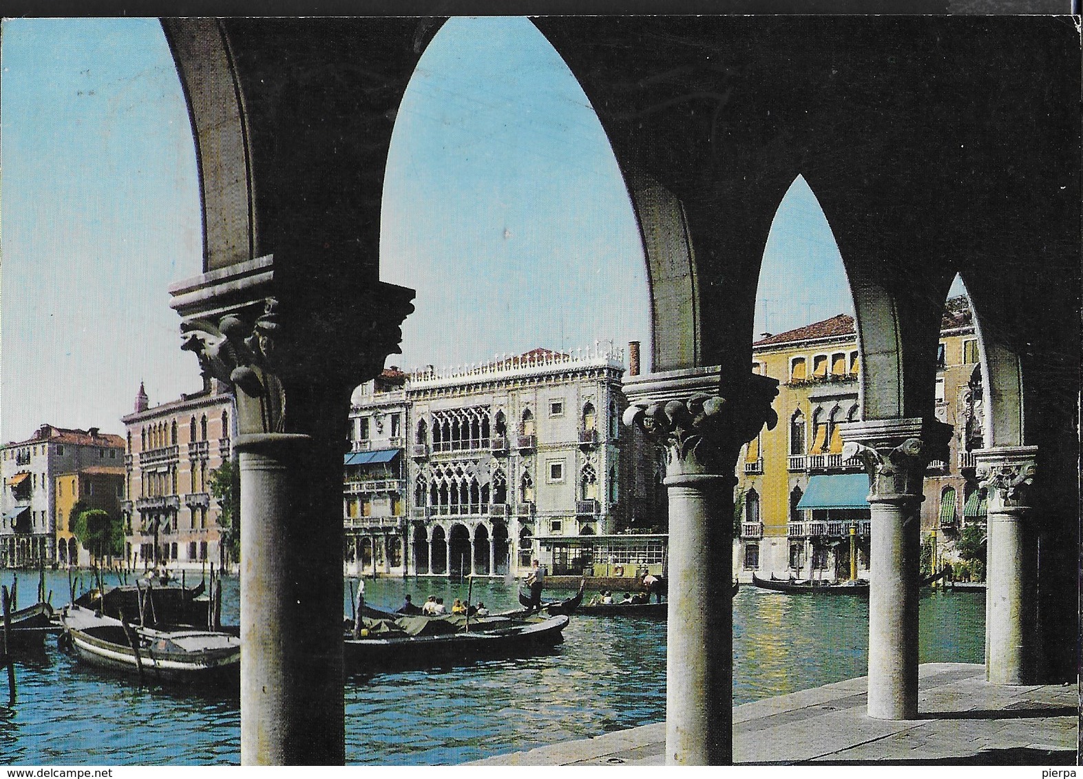 VENEZIA - CANAL GRANDE - CA' D'ORO - VIAGGIATA 1971 - Venezia