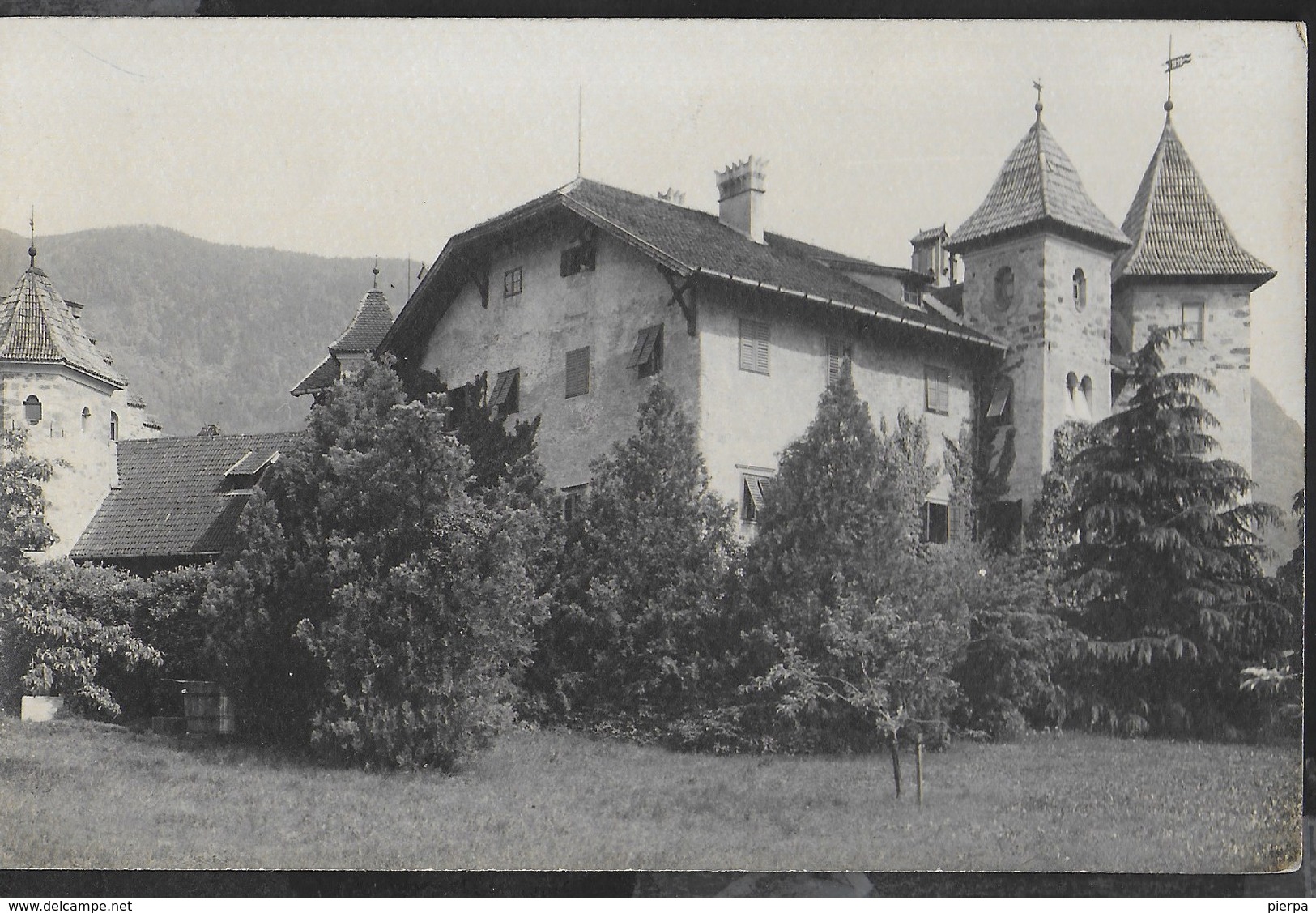 CASTELLO ROSENSTEIN - MERANO - FORMATO PICCOLO - FOTO PETER MERANO - NUOVA ORIGINALE D'EPOCA 1930 - Castelli