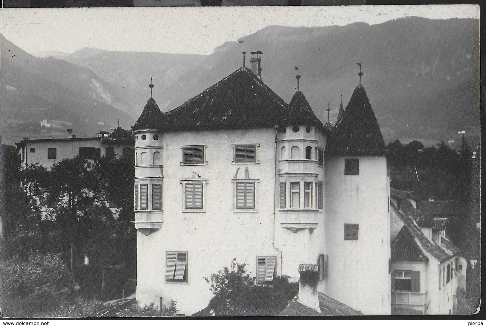 CASTEL KALLMÜNZ - MERANO - FORMATO PICCOLO - FOTO PETER MERANO - NUOVA ORIGINALE D'EPOCA 1930 - Castelli